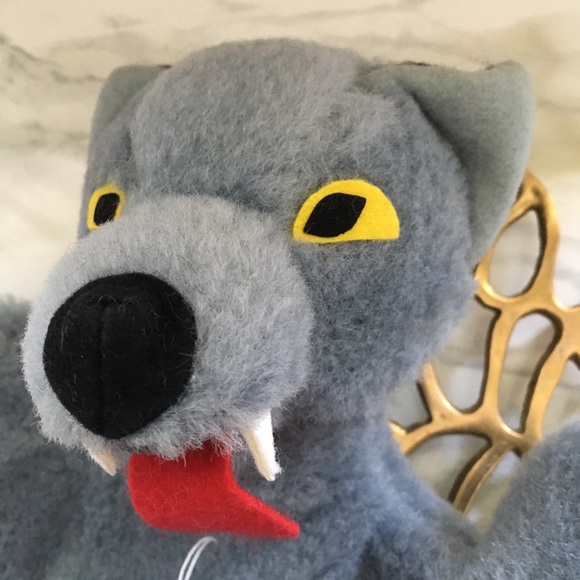 Wolf - MORAVSKA BRNO Handmade Czech puppet NWT - Picture 2 of 11